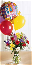 Color Burst Birthday Bouquet from Arthur Pfeil Smart Flowers in San Antonio, TX