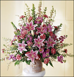 Leaf and Petals Basket