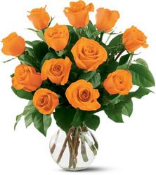 12 Orange Roses from Arthur Pfeil Smart Flowers in San Antonio, TX