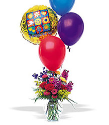 Balloons and a Boost from Arthur Pfeil Smart Flowers in San Antonio, TX