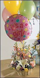 Baby Girl Bouquet from Arthur Pfeil Smart Flowers in San Antonio, TX