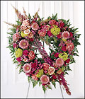  Eternal Rest Heart Wreath from Arthur Pfeil Smart Flowers in San Antonio, TX