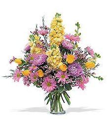 Yellow & Lavender Delight from Arthur Pfeil Smart Flowers in San Antonio, TX