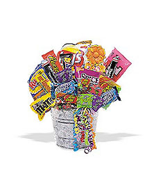 Junk Food Bucket from Arthur Pfeil Smart Flowers in San Antonio, TX